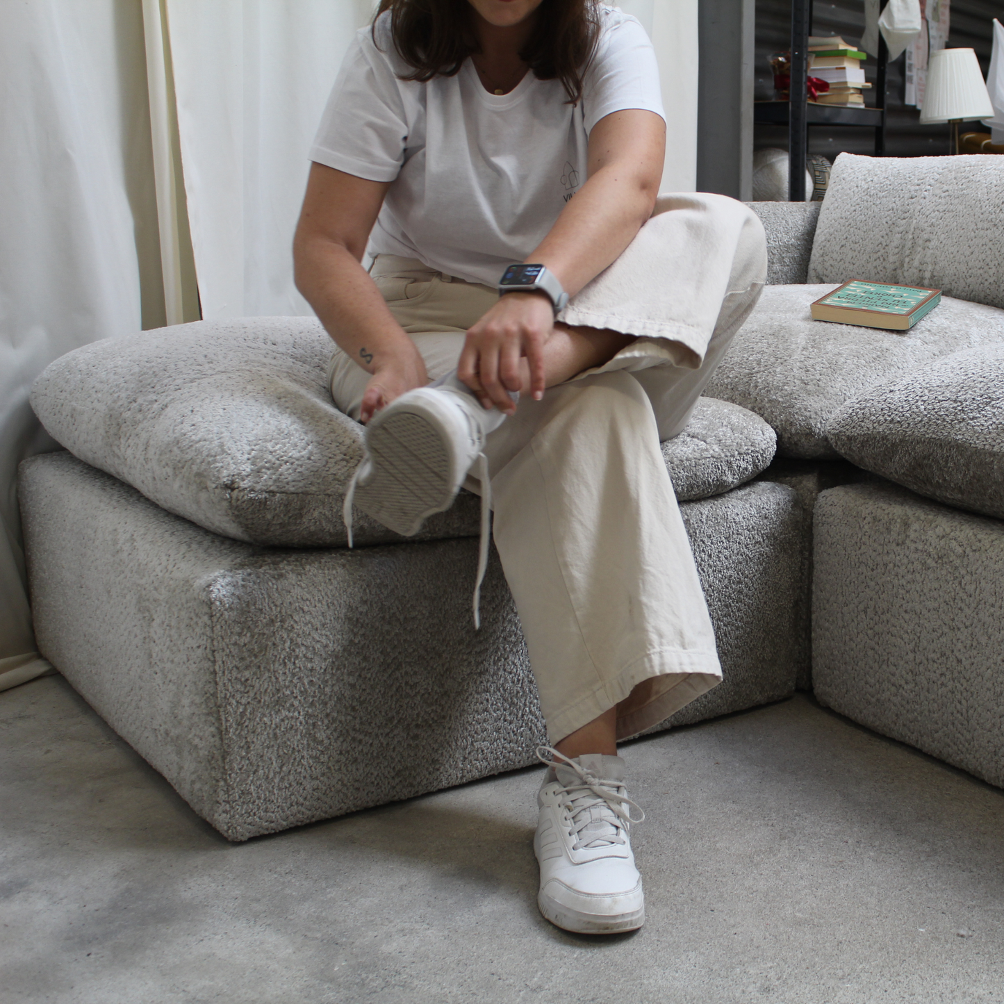 Módulo de Pouf - Sofá modular Elliot