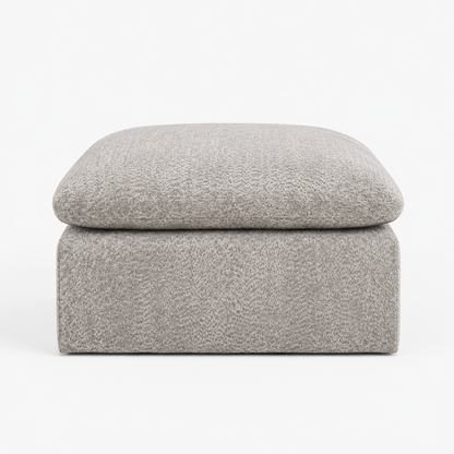 Sofá Modular Elliot em tecido bege, com chaise longue e design contemporâneo, produzido em Portugal pela VILLA Interiores.